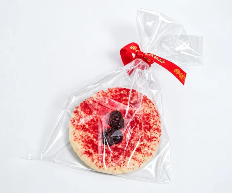 Cookie Bombón Frambuesa y Arándano con Chocolate Blanco