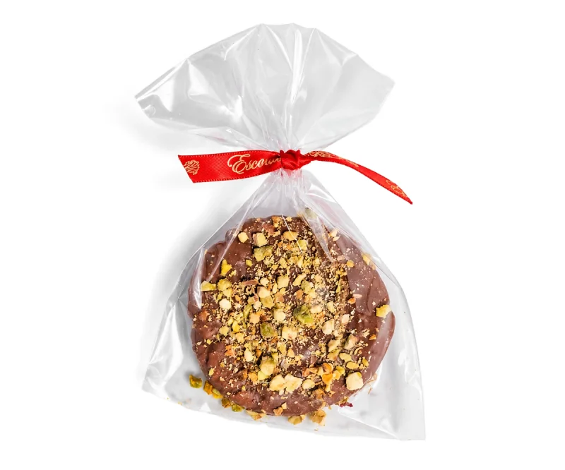 Cookie Bombón Pistacho con Chocolate con Leche