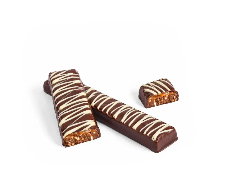 Barra Crujiente de Turrón de Alicante y Caramelo Salado